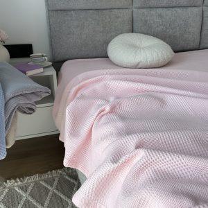 Бавовняне покривало з натуральної бавовни — Туреччина, щільність 250 г/м² пудра